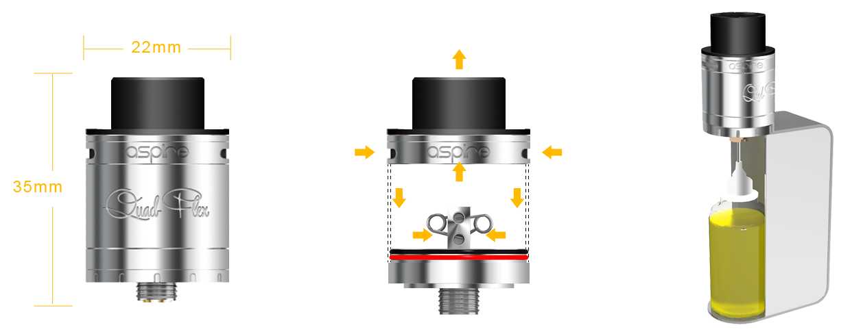 Aspire Quad Flex Power Pack vapexperts 4