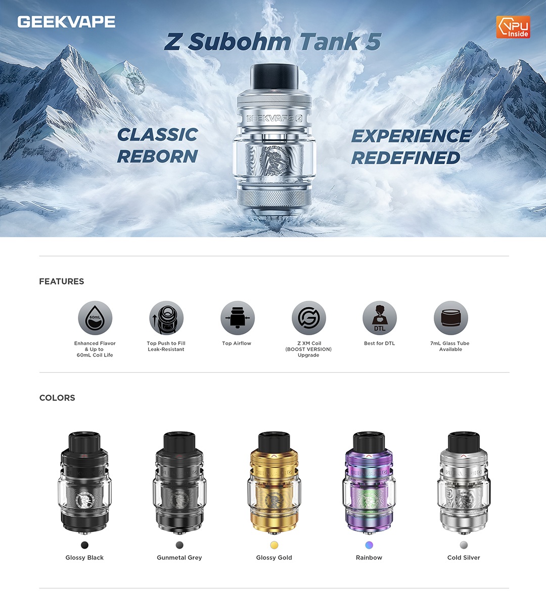 zeus sub ohm 5 557ml 26mm geekvape