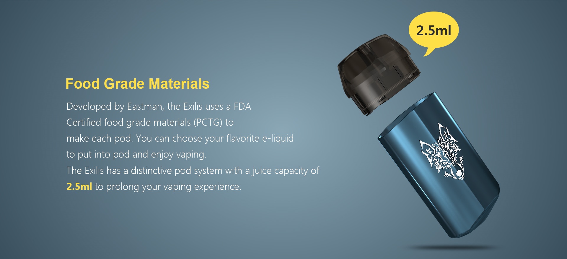 exilis xpod kit 980mah by snowwolf 4