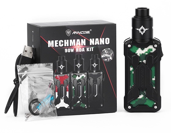 mechman nano 90w metis rda kit by rincoe 5