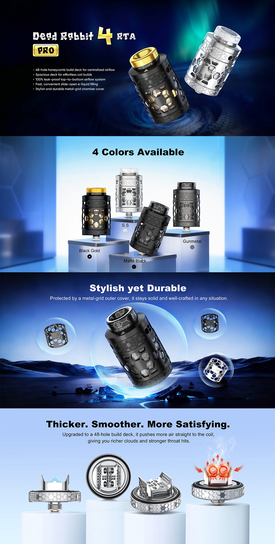 dead rabbit 4 rta pro 26mm by hellvape all