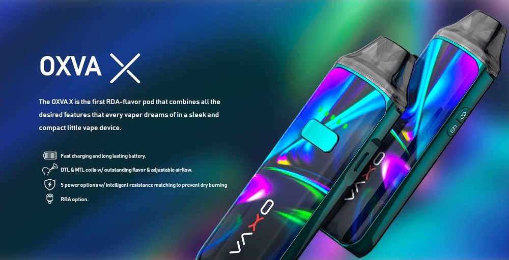 x pod kit 40w 1600mah by oxva 1