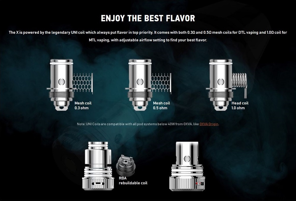 x pod kit 40w 1600mah by oxva 4