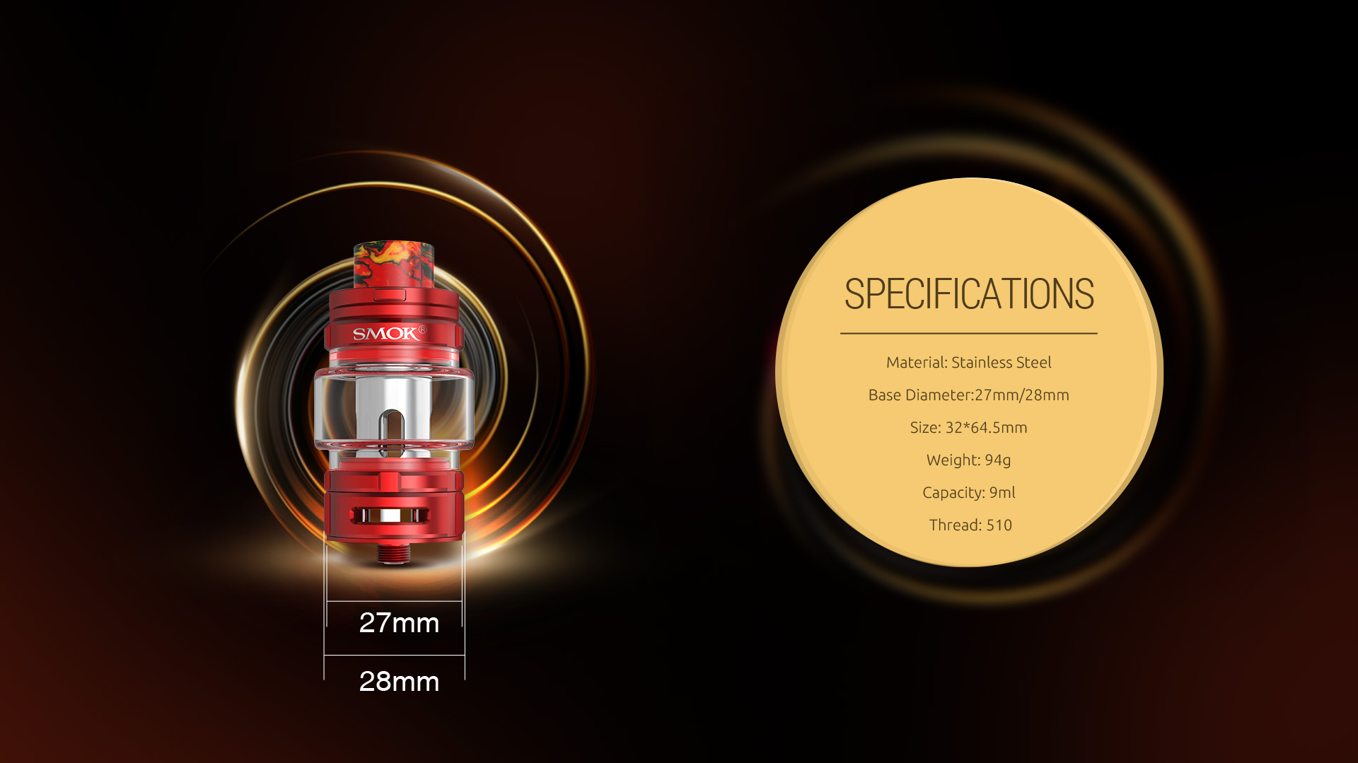SMOK TFV16 Tank vapexperts 16