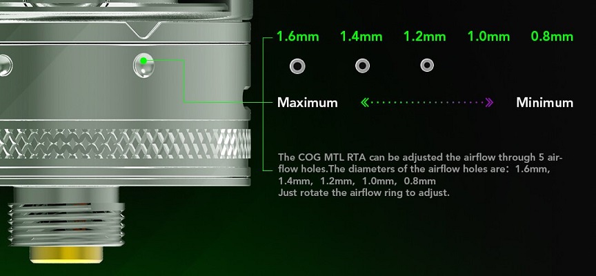 cog mtl rta 22mm by wotofo 4