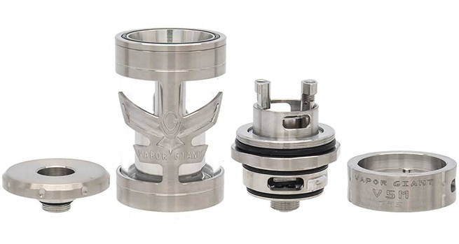 vapor giant v5m rta vapexperts silver a