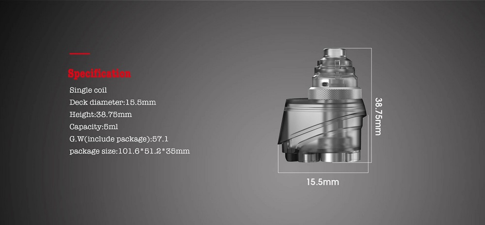 vxv soulmate rdta pod for target pm80 3