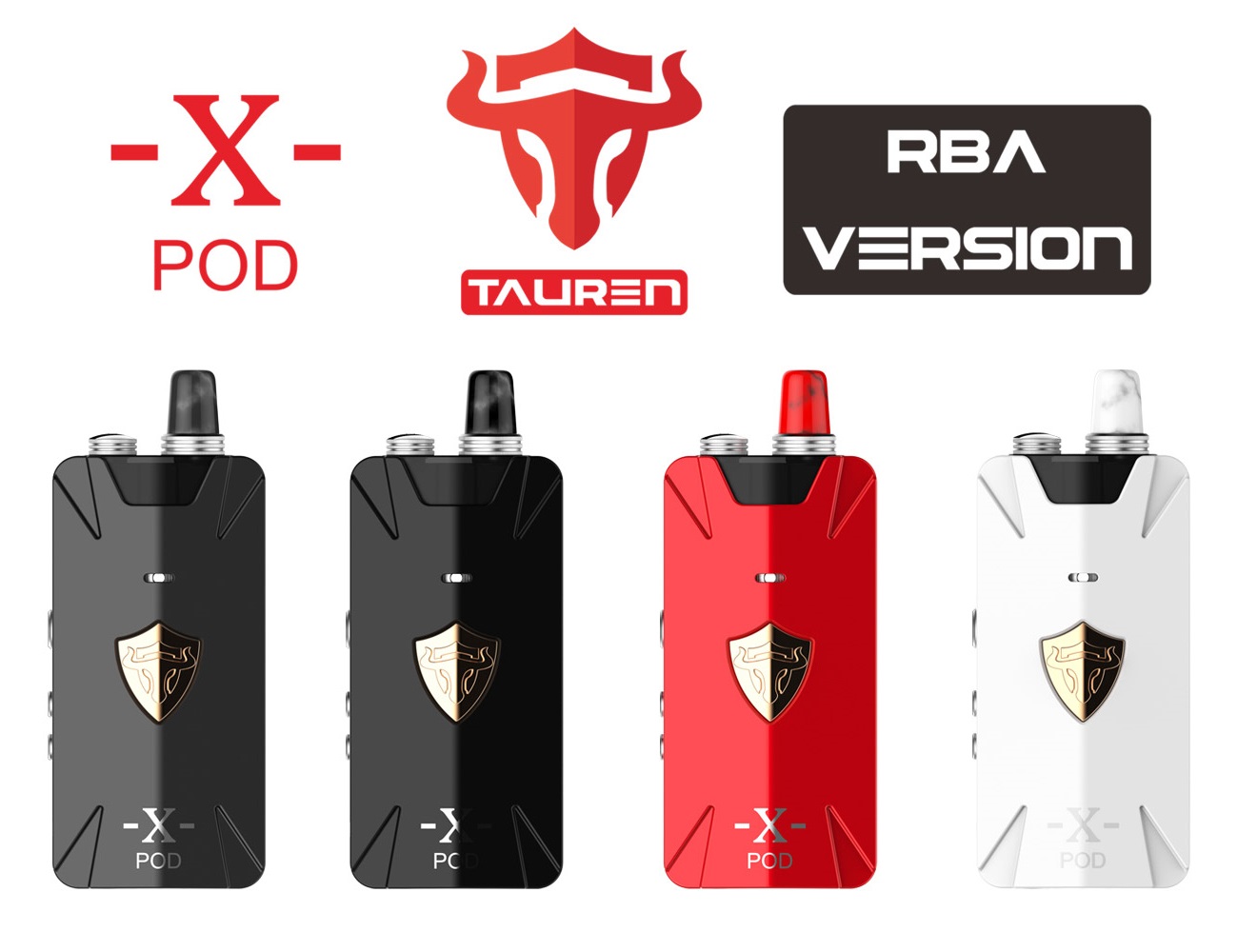 tauren x pod rba starter kit vape expers by thunderhead creations 1