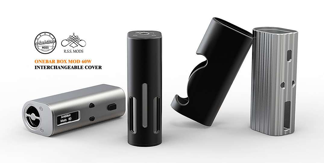 onebar box mod 60w by ambition mods rss mods 1