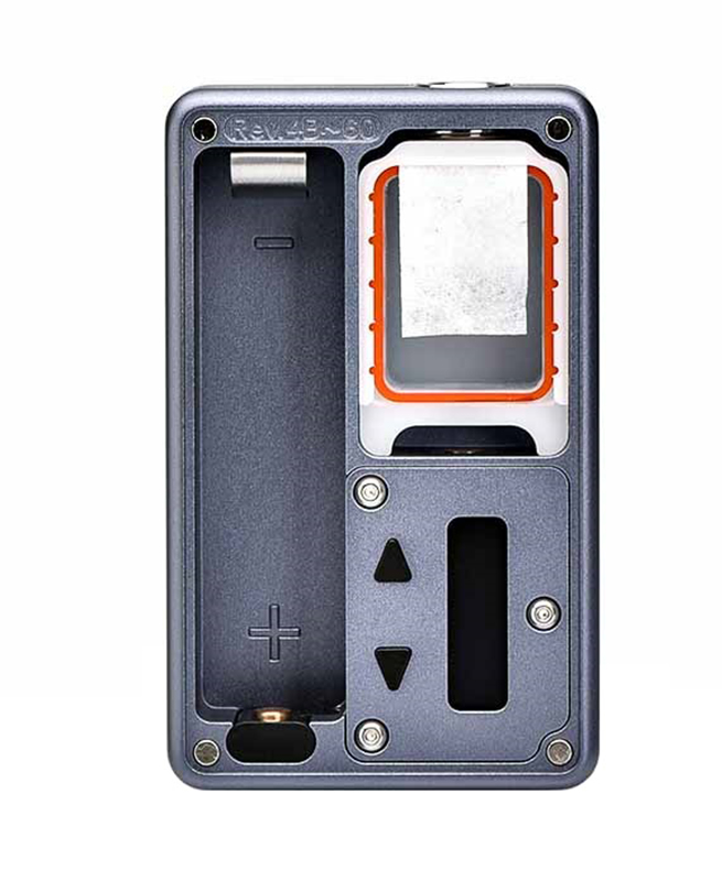 vapexperts Billet Box Mod RPG Purple Grey Button Black Plates G10 Output 60W 121