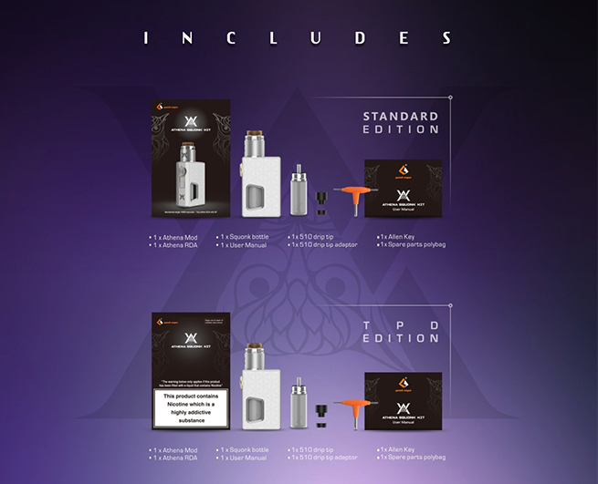 Athena Squonk Kit by Geekvape vapexperts 3