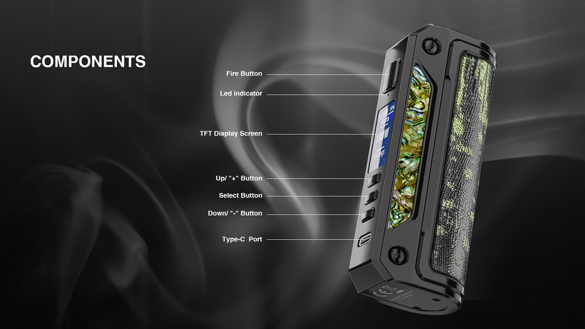 thelema solo dna100c box mod by lost vape 11