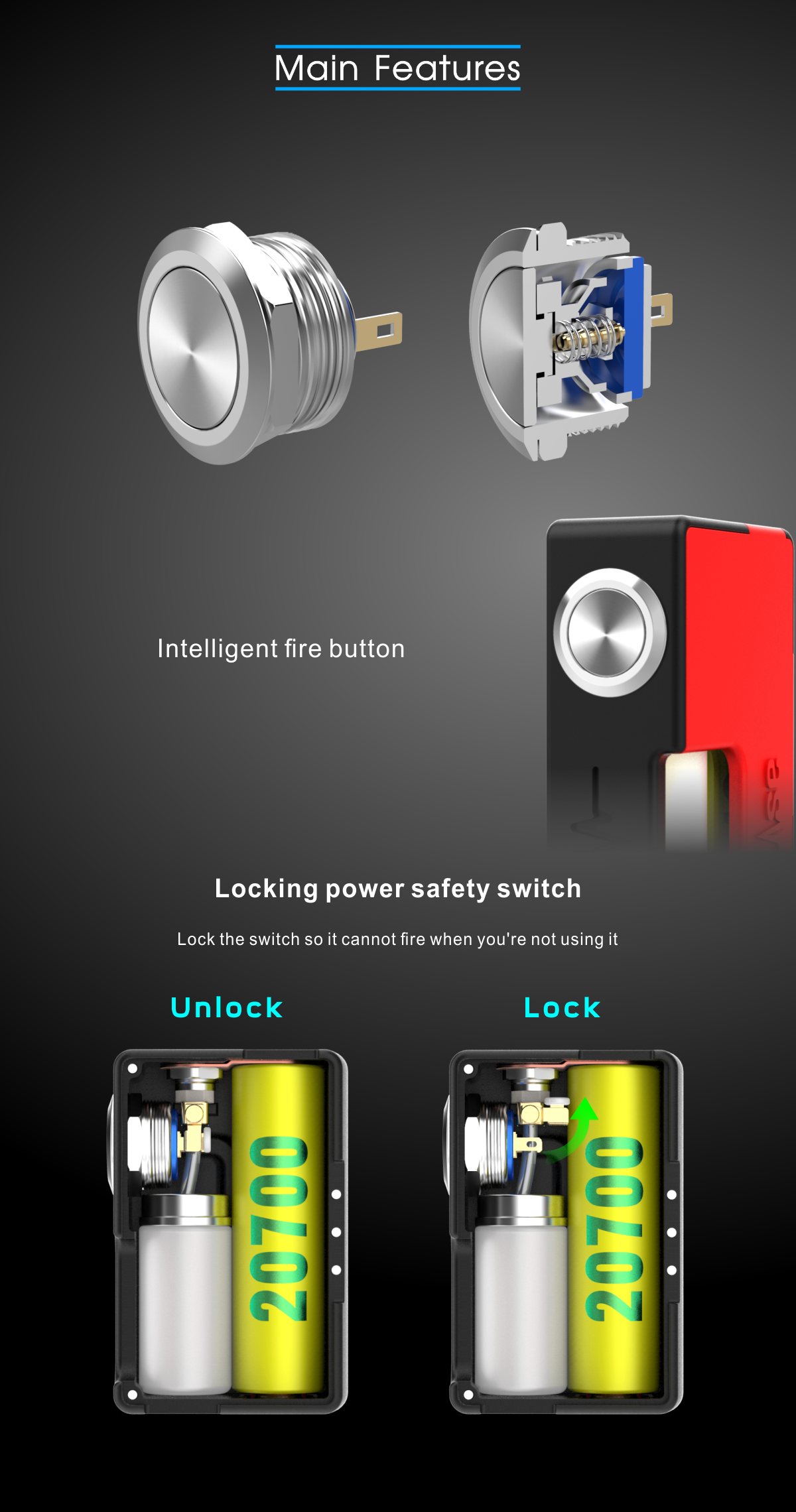 Pulse BF Squonk Box Mod by Vandy Vape vapexperts 10