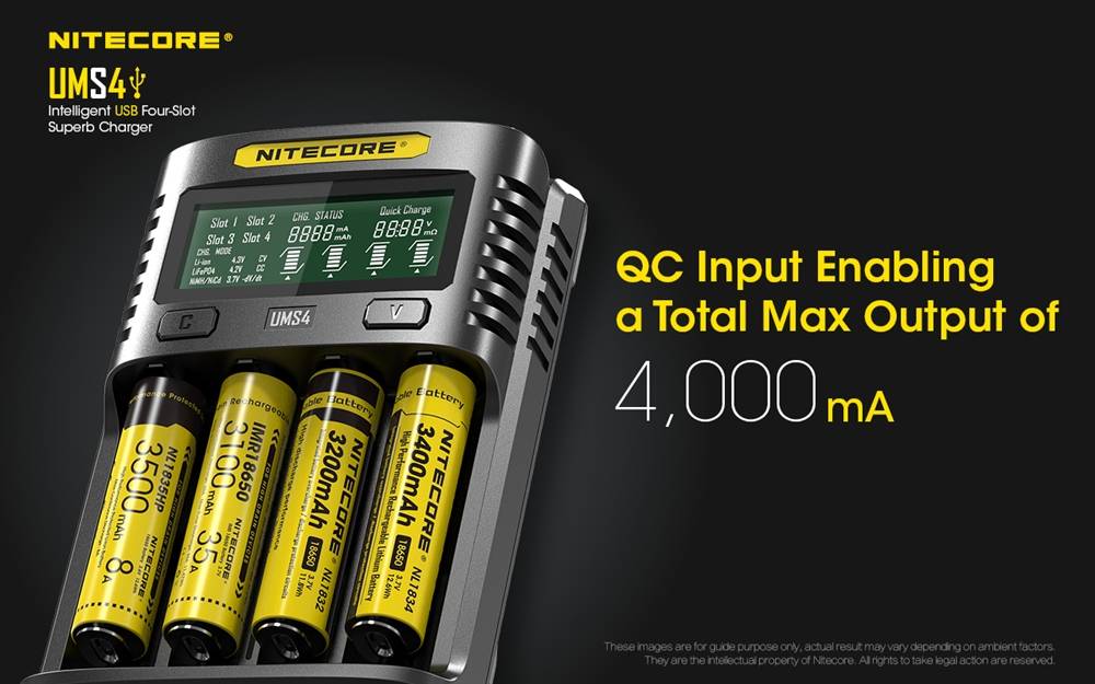 NITECORE UMS4 chagrer vapexperts 14