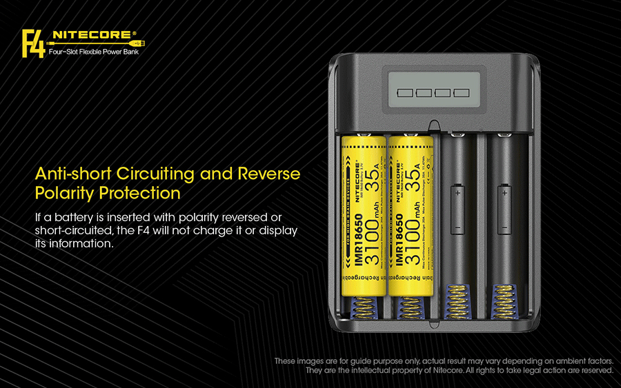 NITECORE F4 charger vapexperts 12