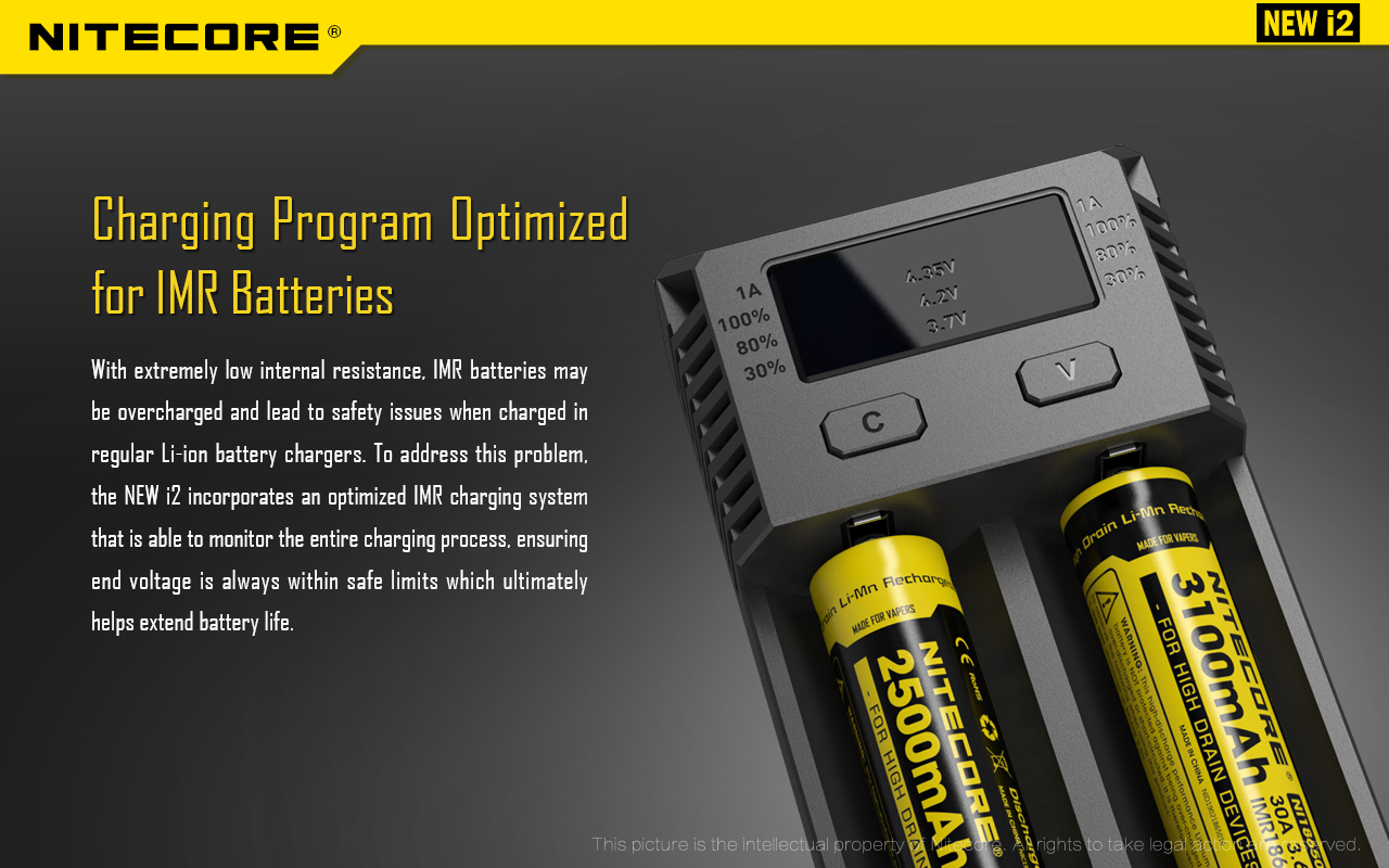 nitecore i2 v2 charger vapexperts 1