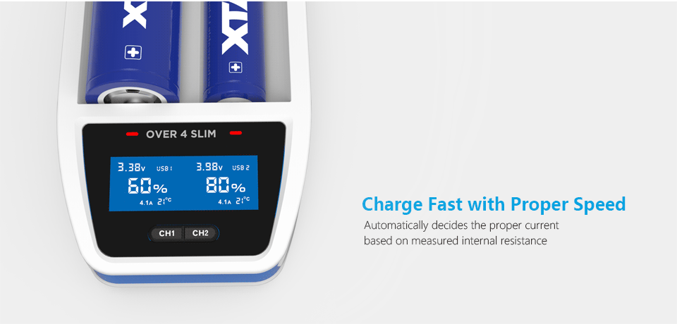 xtar over 4 slim charger vapexperts 3