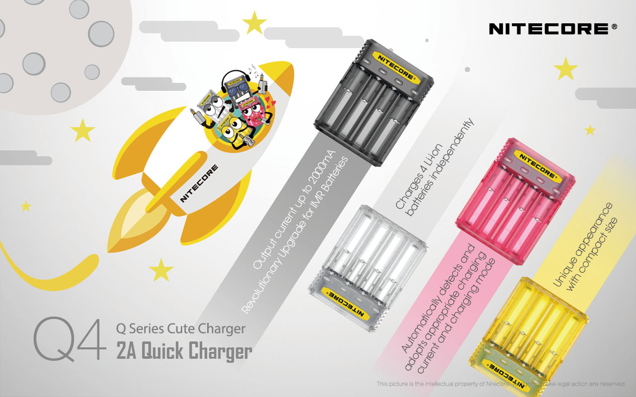 NITECORE Q4 charger vapexperts 1