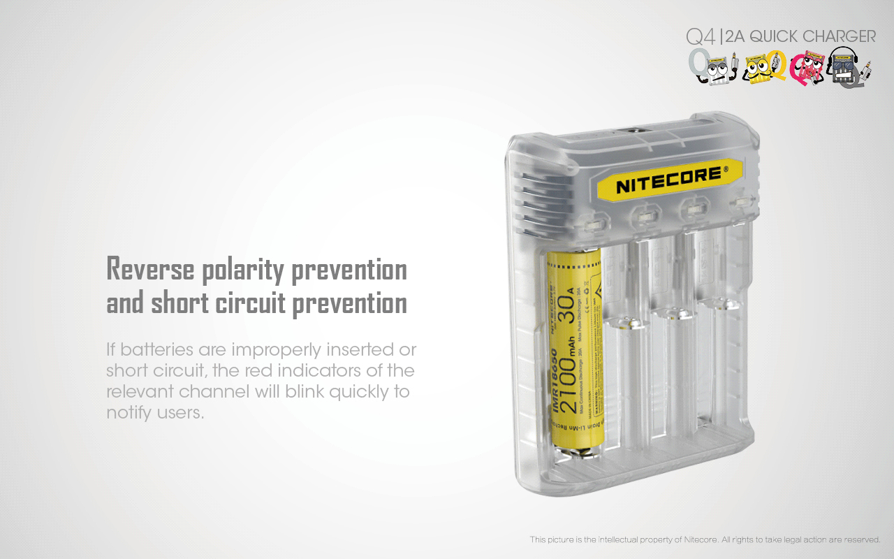 NITECORE Q4 charger vapexperts 11