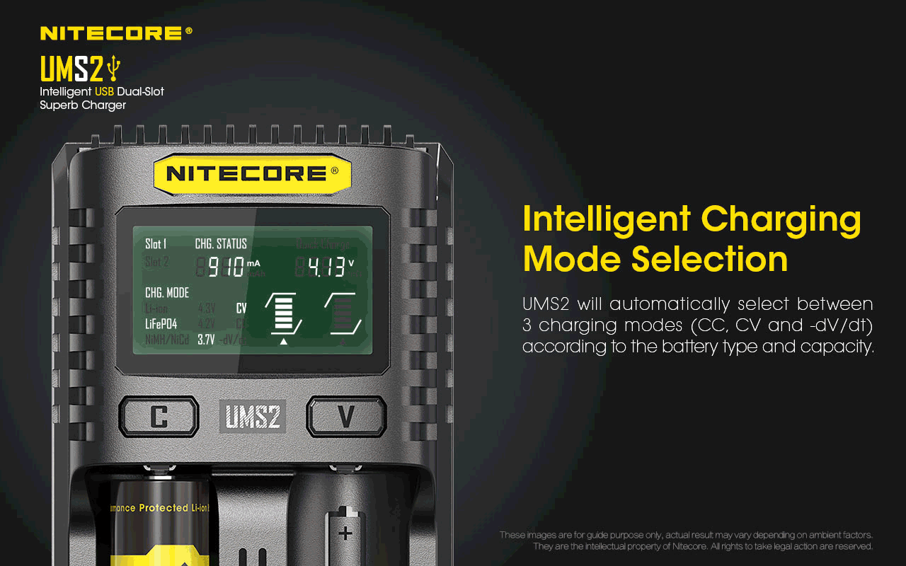 NITECORE UMS2 chagrer vapexperts 17