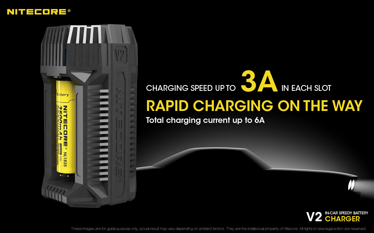 nitecore v2 charger car vapexperts 2
