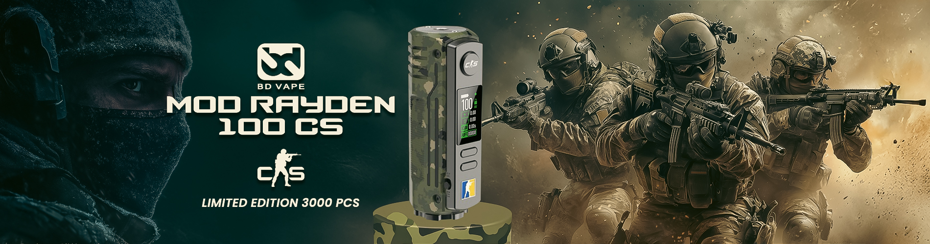 mod rayden 100 v20 cs limited edition 3000pcs bd vape 1