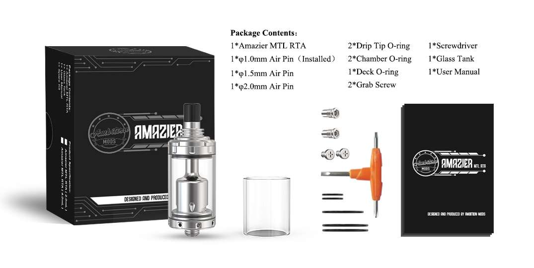 amazier mtl rta 4ml by ambition mods 7