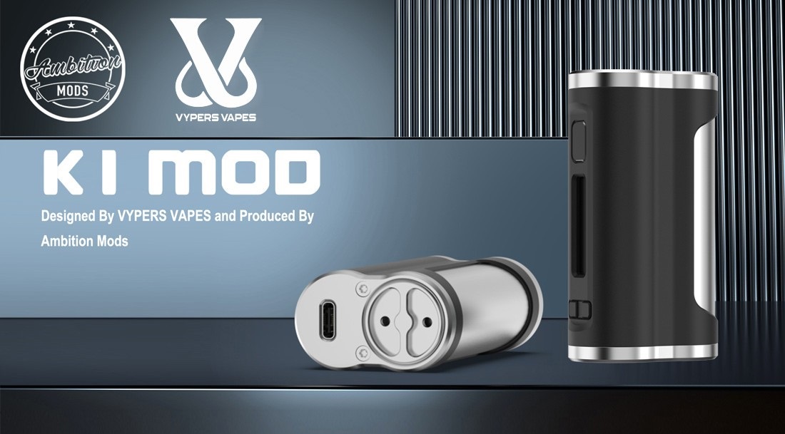 k1 box mod 18650 by ambition mods vypers vapes 1