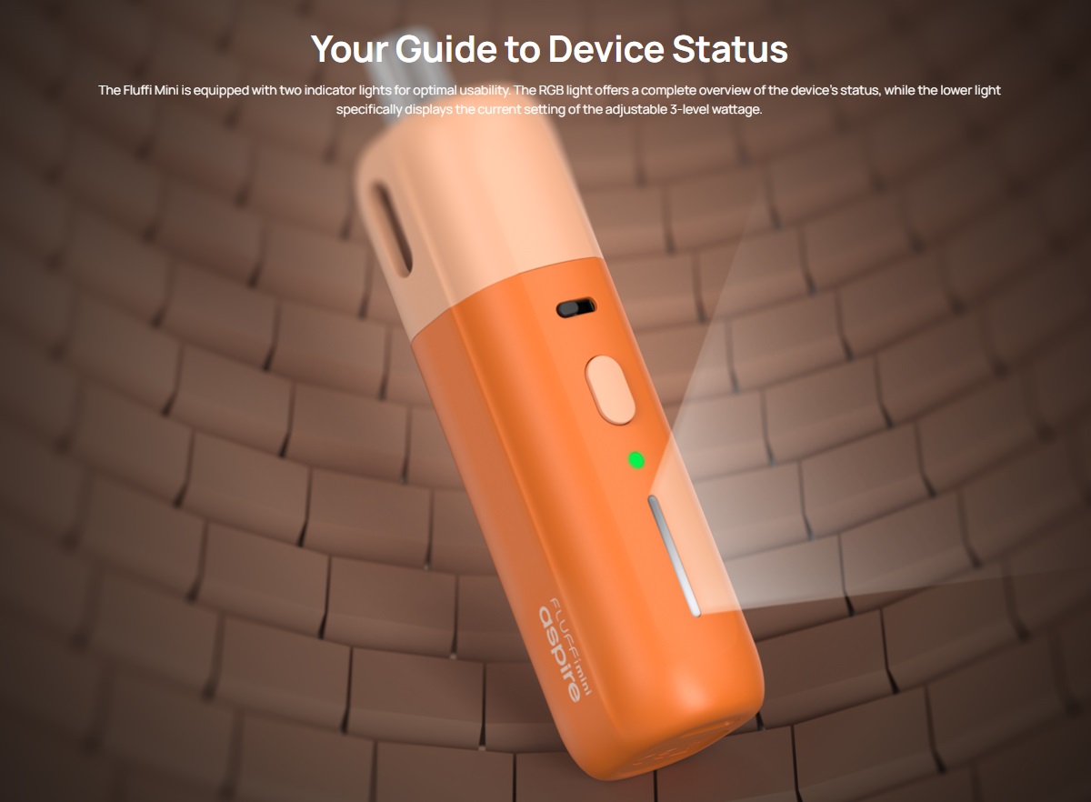 fluffi mini pod kit 1100mah 3 5ml by aspire 10