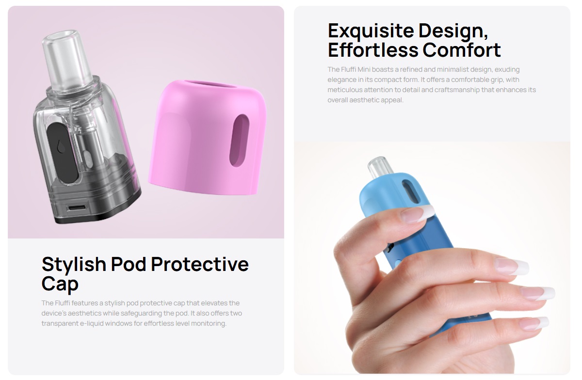 fluffi mini pod kit 1100mah 3 5ml by aspire 4