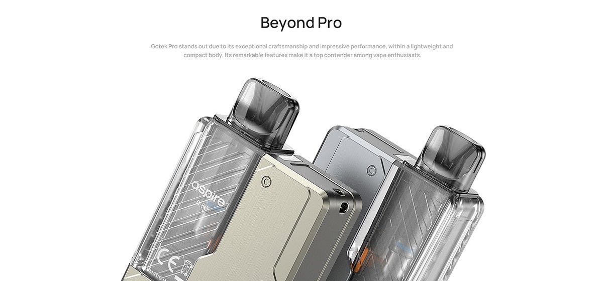 gotek pro pod kit 1500mah 2ml by aspire 2