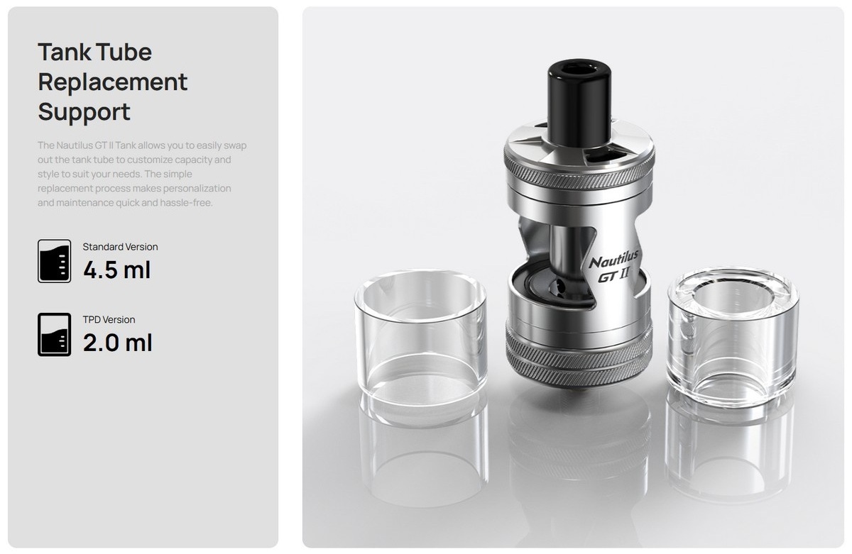 nautilus gt ii by aspire 7