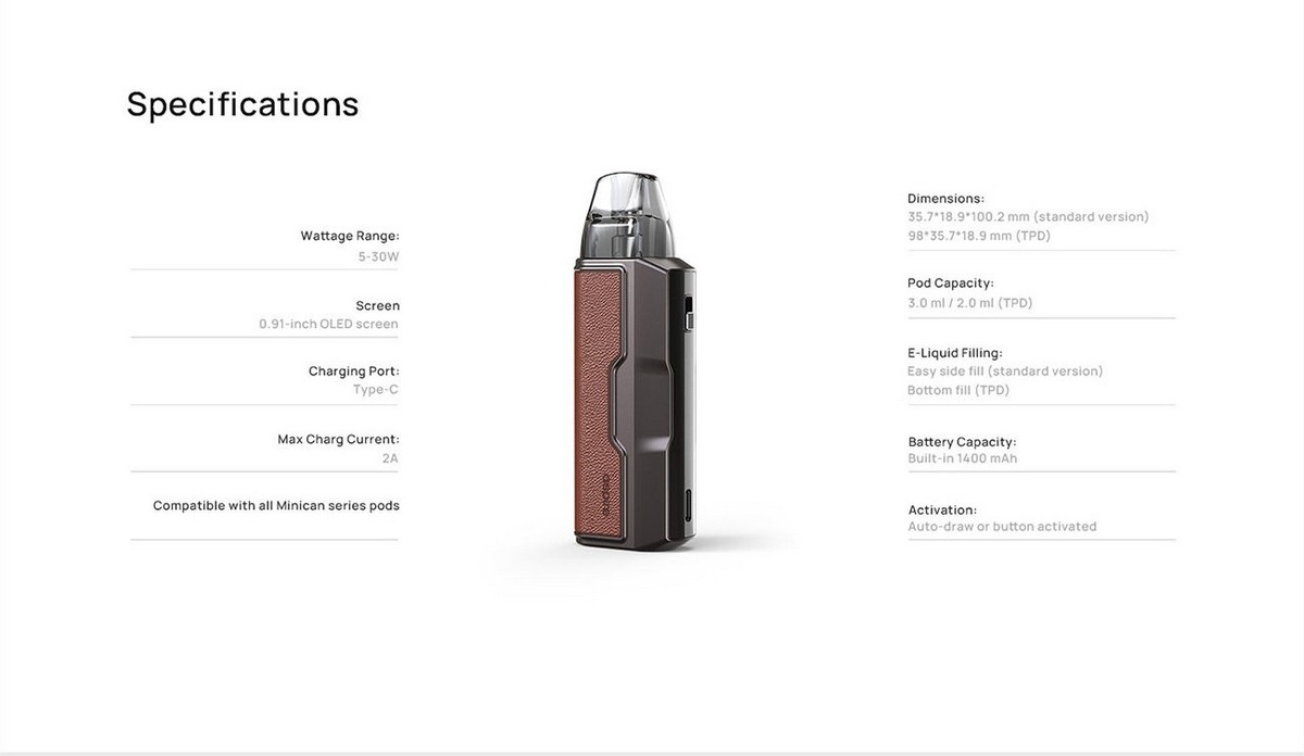 pulz pro pod kit 1400mah 3ml by aspire 14