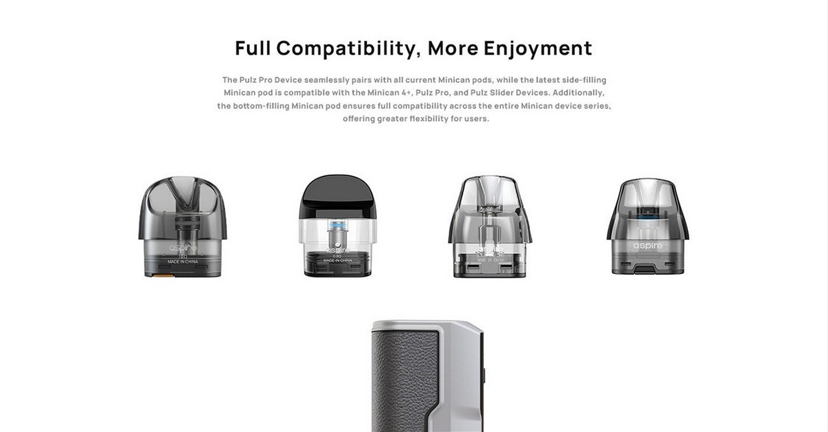 pulz pro pod kit 1400mah 3ml by aspire 9