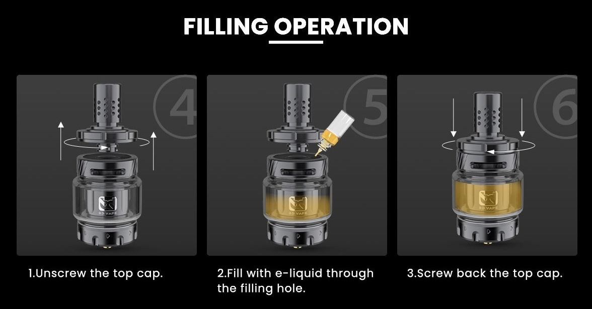 blaster kit 21700 4 5ml by bd vape 6
