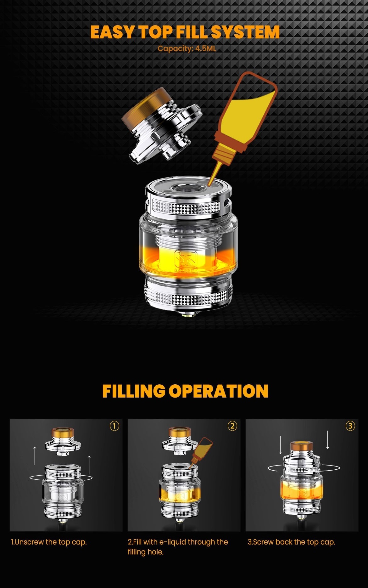 precisio sub ohm tank 30mm by bd vape 2