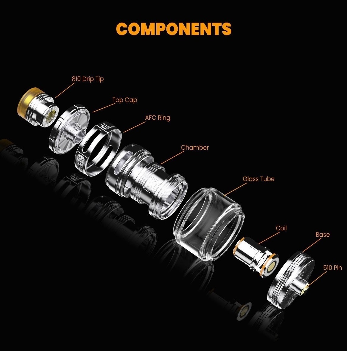 precisio sub ohm tank 30mm by bd vape 5