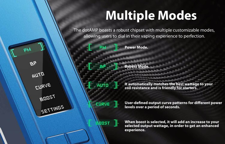 dotamp aio kit 2000mah 80w by dotmod x bp mods 4