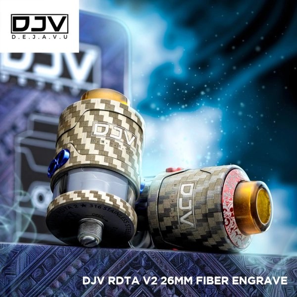 djv rdta v2 26mm fiber engrave djv