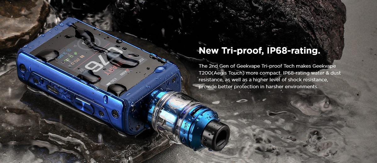 aegis touch t200 kit 200w by geekvape 6