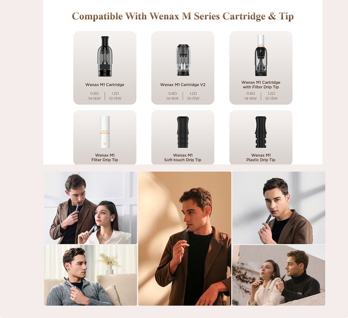 wenax m2 pod kit 1200mah 2ml by geekvape 5