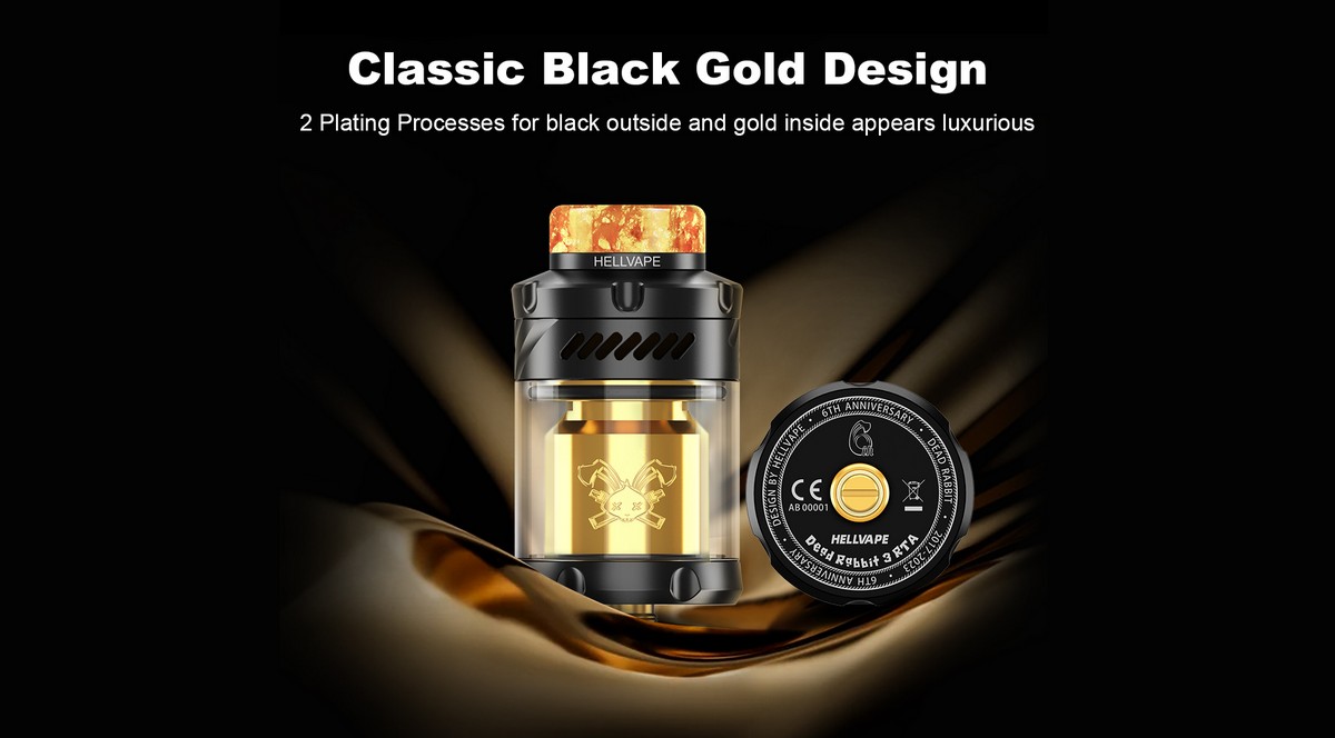dead rabbit v3 rta 6th anniversary edition 25mm by hellvape desc 2