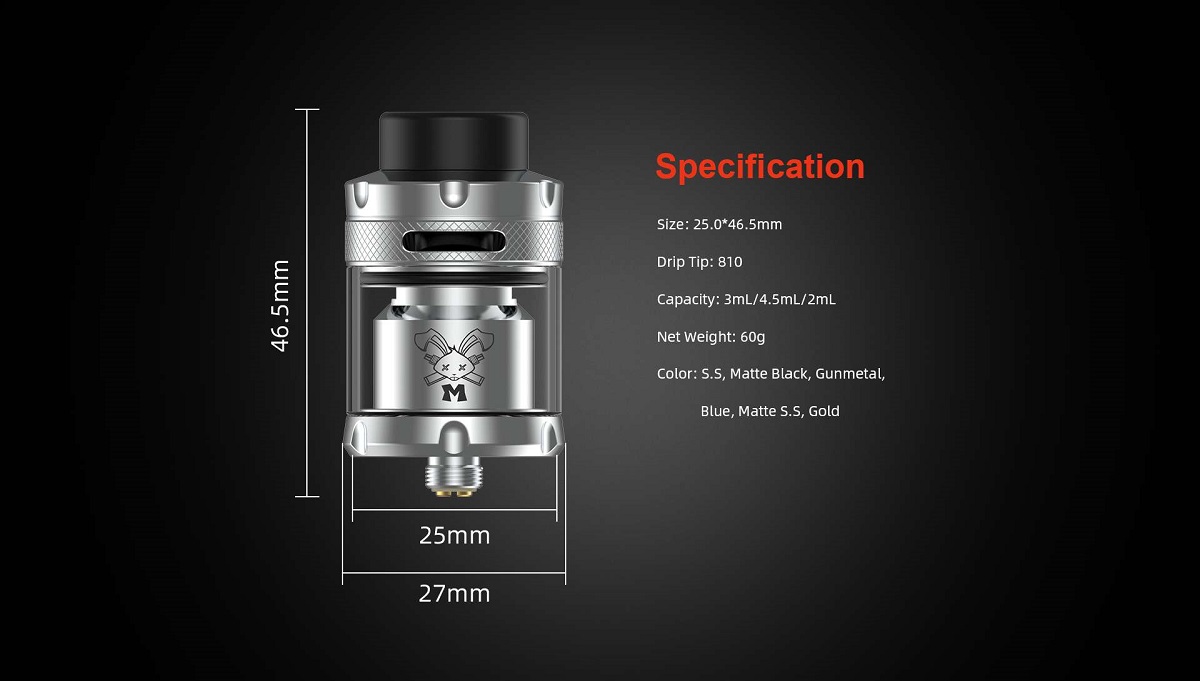 dead rabbit m rta 25mm by hellvape 7