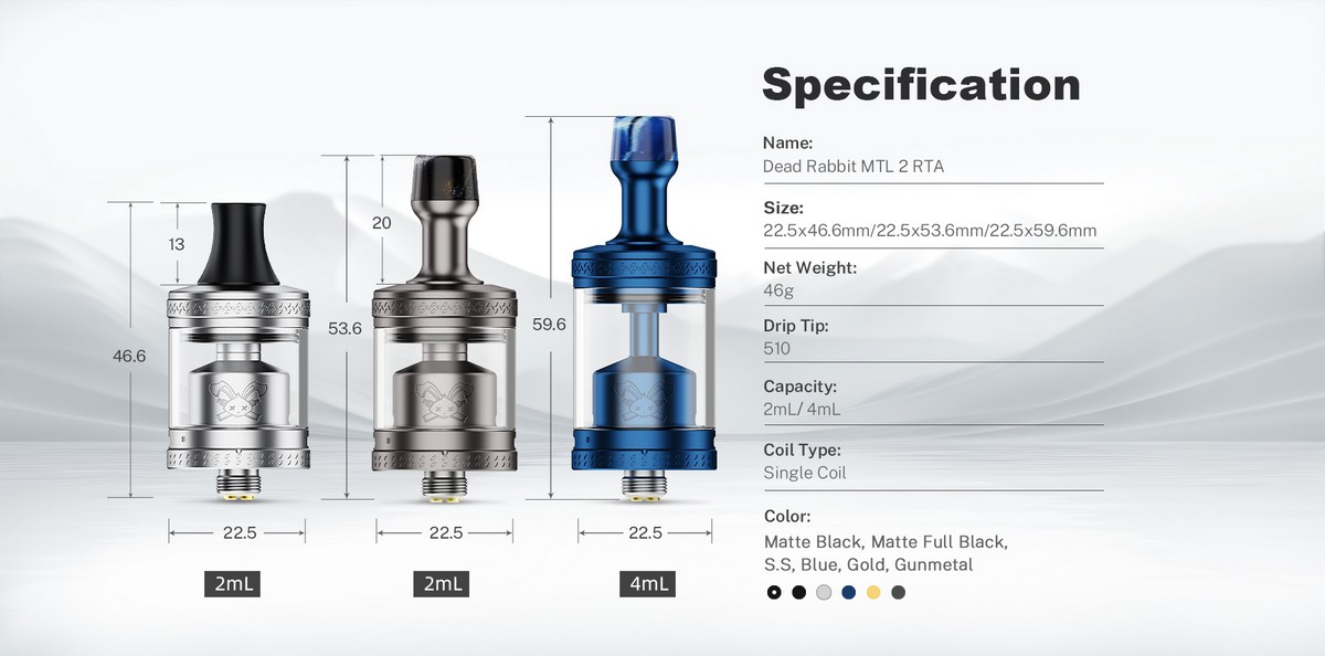 dead rabbit mtl 2 rta 22 5mm by hellvape 8