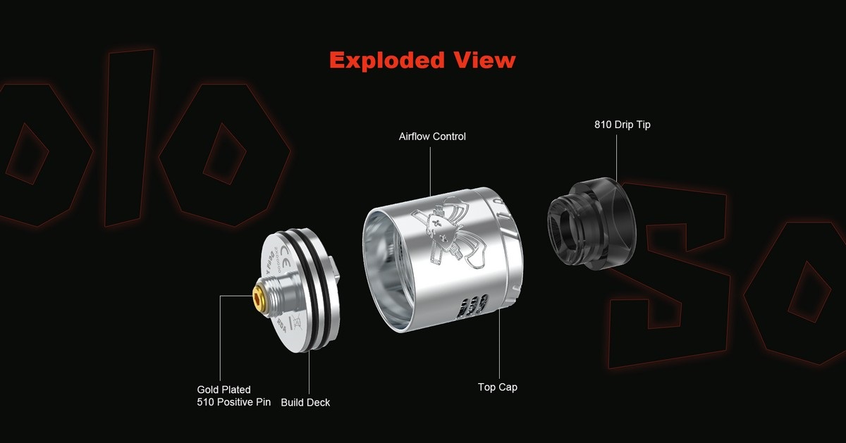 dead rabbit solo rda 22mm by hellvape 8