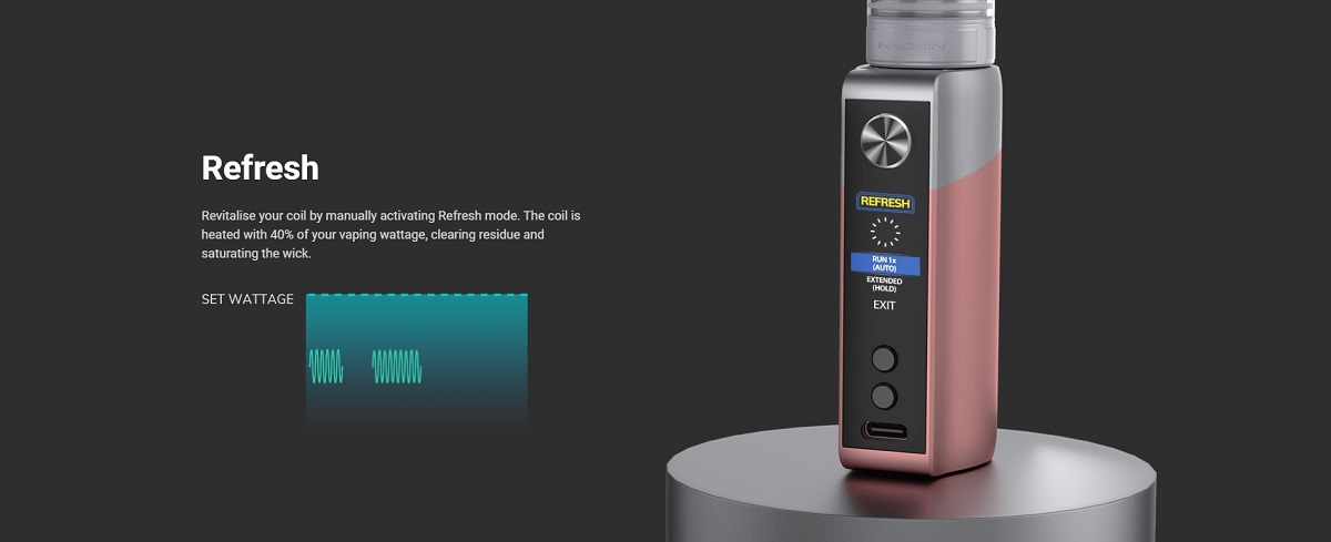 coolfire z60 2500mah 5ml kit by innokin 6