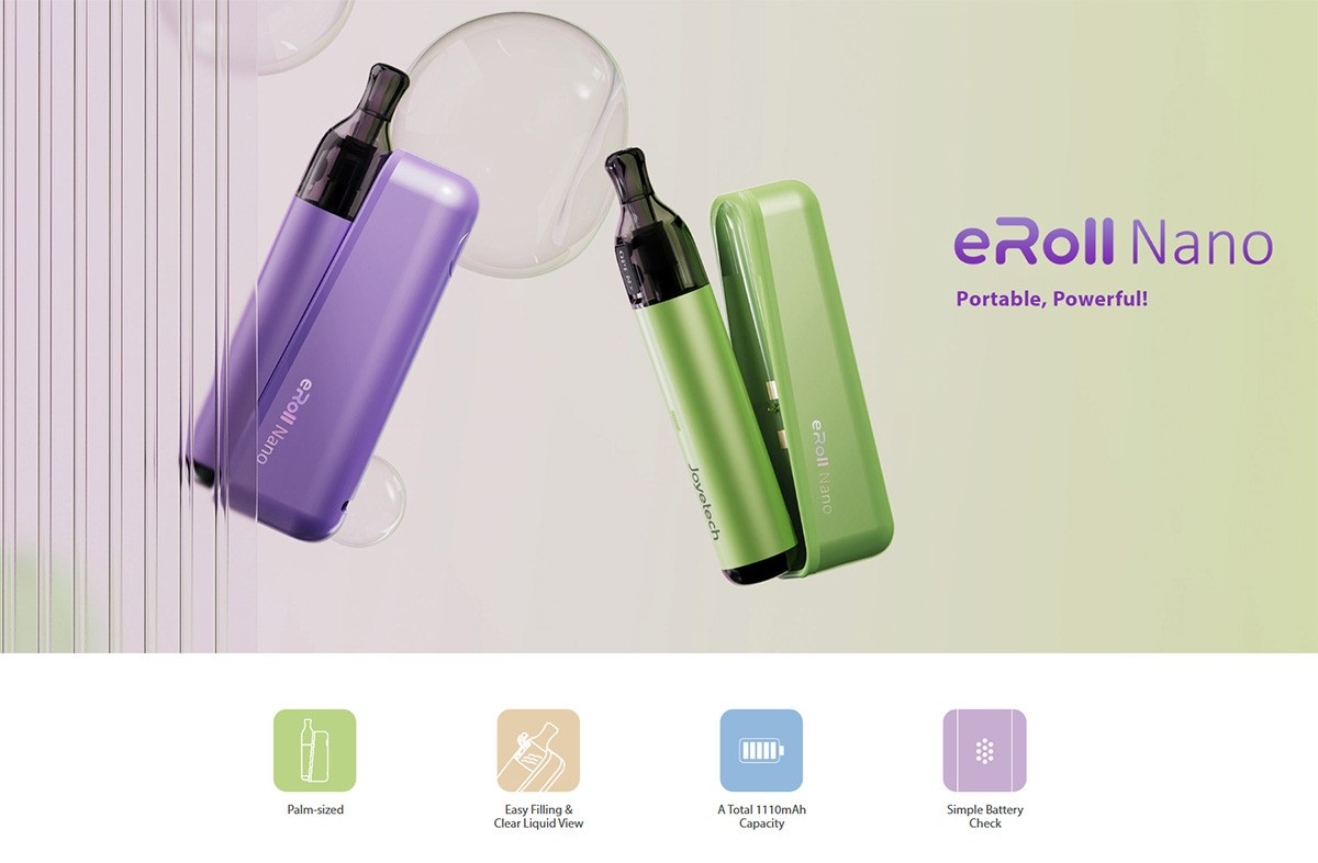 eroll nano pod kit 2ml by joyetech 1