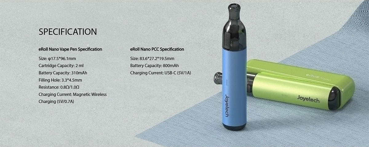 eroll nano pod kit 2ml by joyetech 13