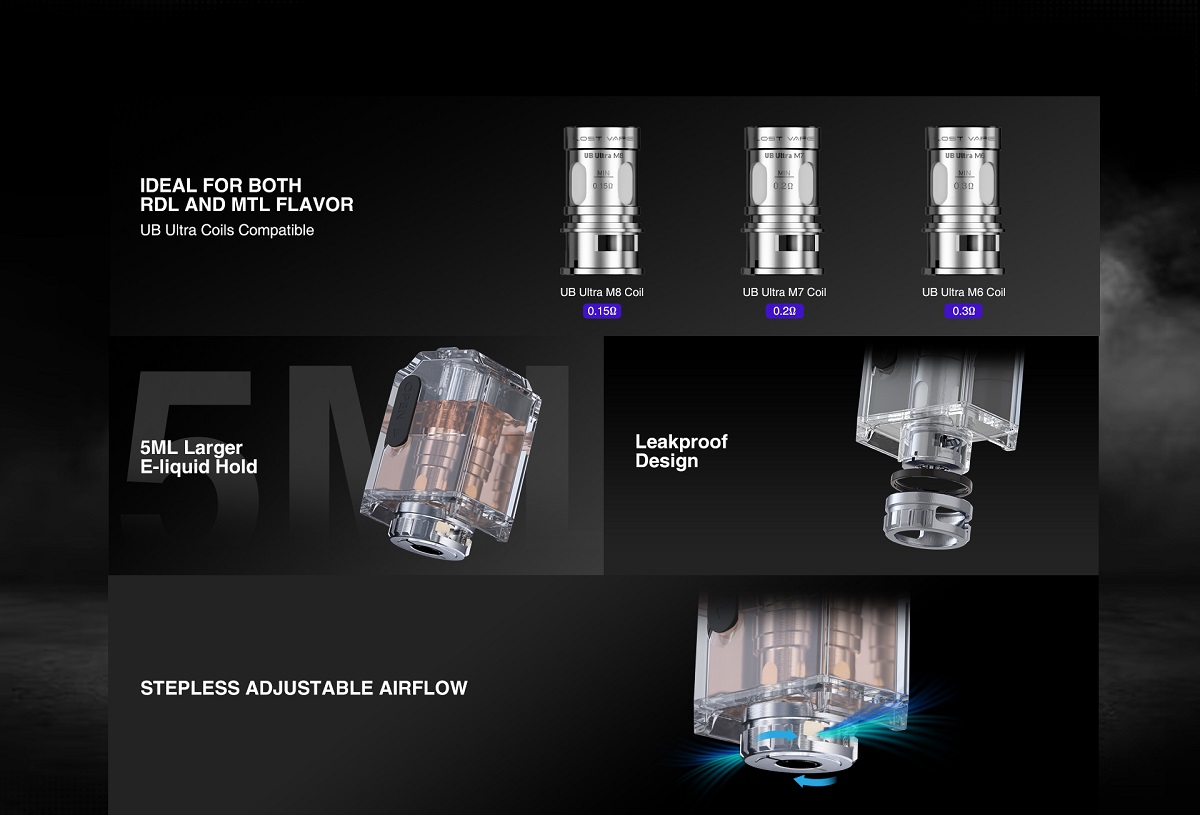 ub aio pod by lost vape