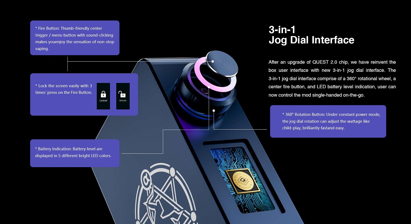 centaurus m200 box mod by lost vape 5